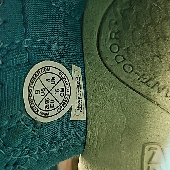 Keen sz 9 [toddler] green & blue waterproof sandals - Picture 5 of 9